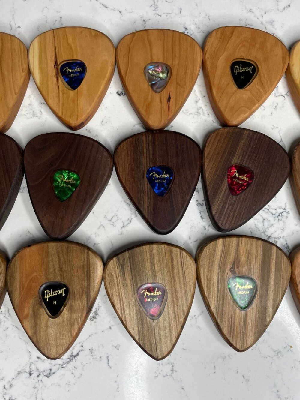 Guitar Pick Bottle Openers (No Magnets)